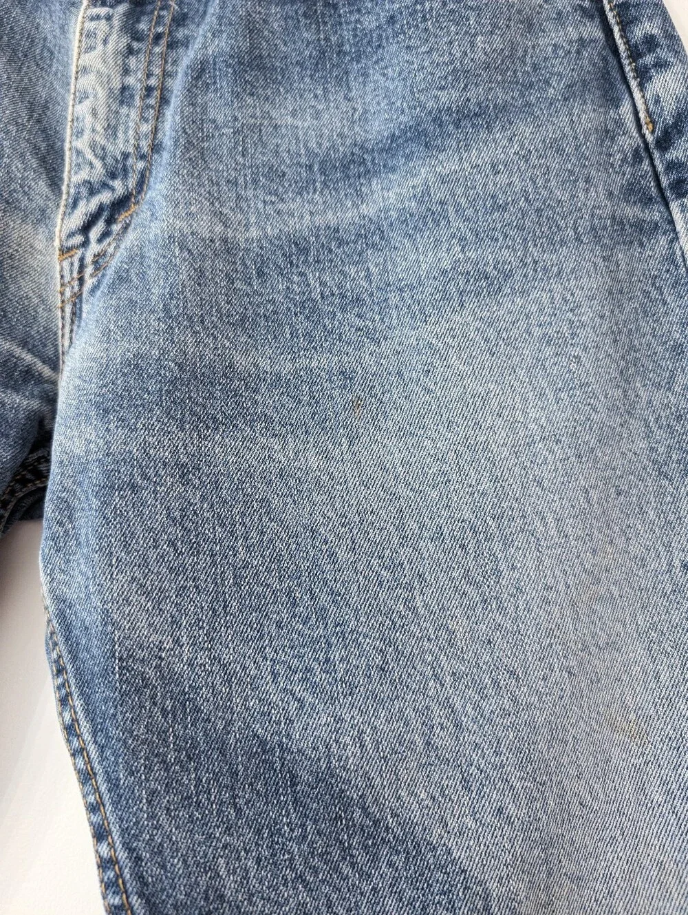 Vintage Levi's 505 Straight Leg Jeans Medium Wash Blue Denim W34 L30 Mens